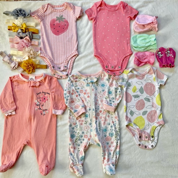 Carter's One Pieces New Born Onesies And Sleepers Gerber Carters Poshmark